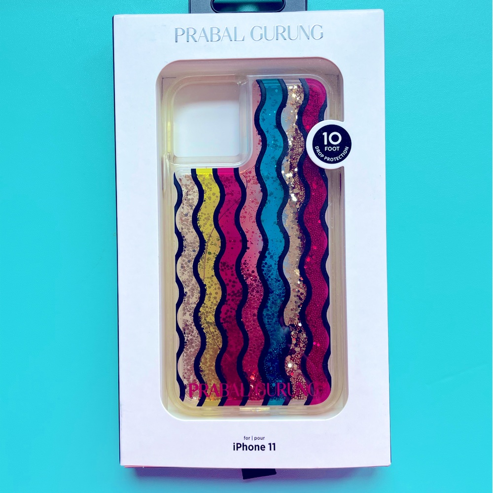 iPhone 11 case - glitter Prabal Gurung